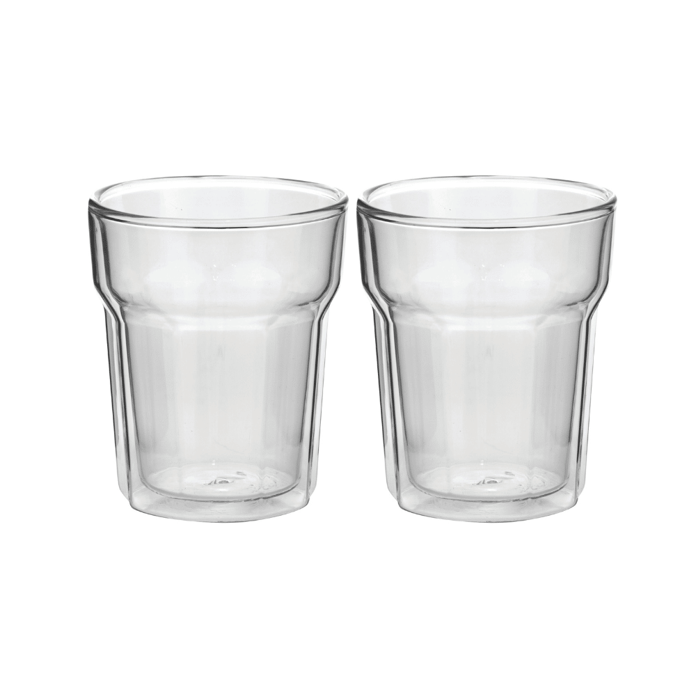 Avanti Picardie Double Wall 250mL Set/2 Coffee Glass