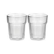 Avanti Picardie Double Wall 250mL Set/2 Coffee Glass