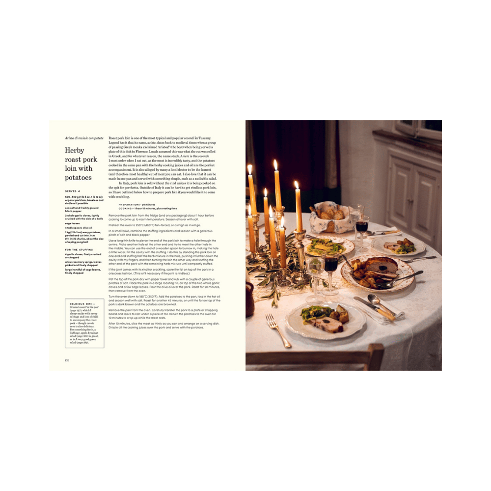 Winter In Tuscany Recipe Book by Amber Guinness