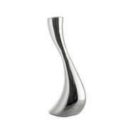 Nickel 18.5cm Taper Candle Holder