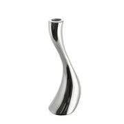 Nickel 23.5cm Taper Candle Holder