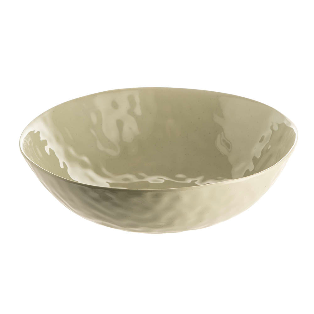 Speckle Green Round 30cm Melamine Bowl