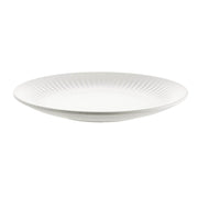 Speckle White Ripple Round 26cm Melamine Plate