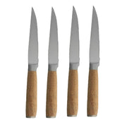 Otto 24.5cm Set/4 Steak Knife with Acacia Wooden Handle