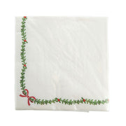 Christmas Holly Border 33cm Pk 20 Paper Napkin Pack