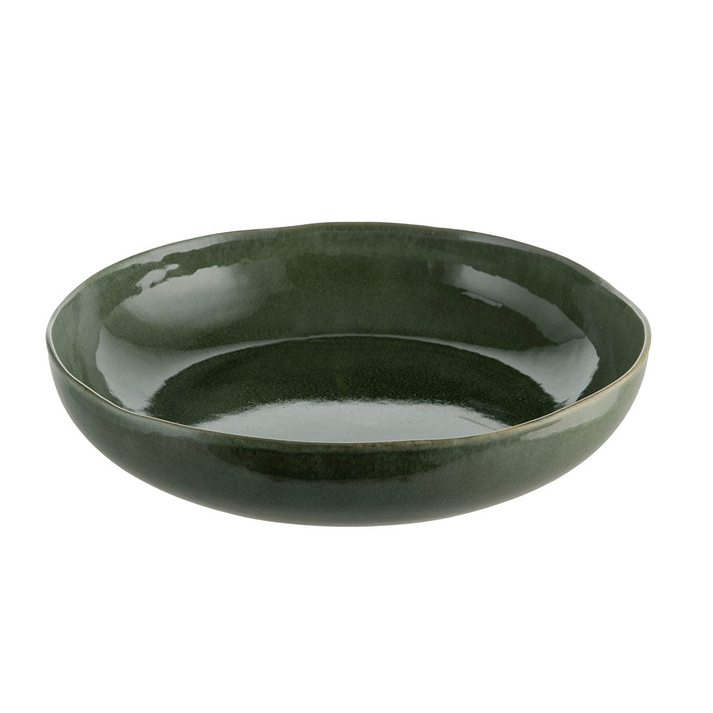 Tiki Green 27cm Stoneware Bowl
