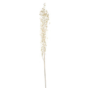 Pearls & Gold Beads 53cm Decorative Spray Stem