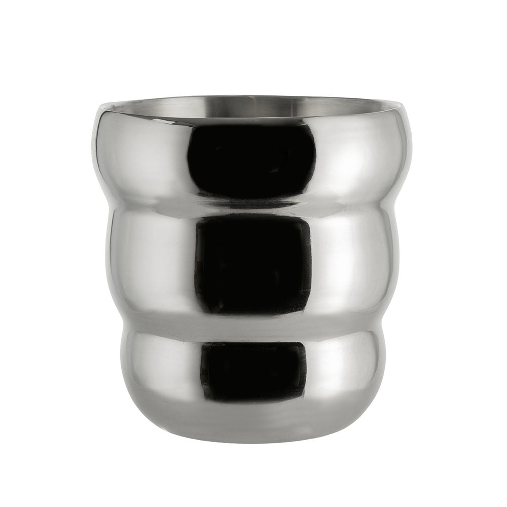 Silver Bubble-Shaped Double Wall Champagne Bucket