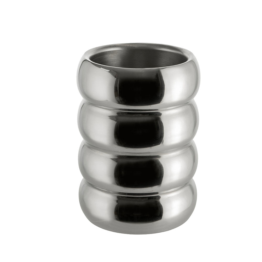 Silver Bubble-Shaped Double Wall Wine Cooler