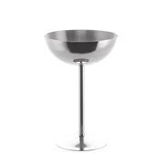 Silver 200mL Stainless Steel Coupe Glass