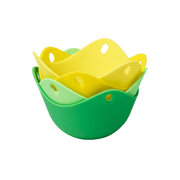 Set/4 Silicone Egg Poach Pod