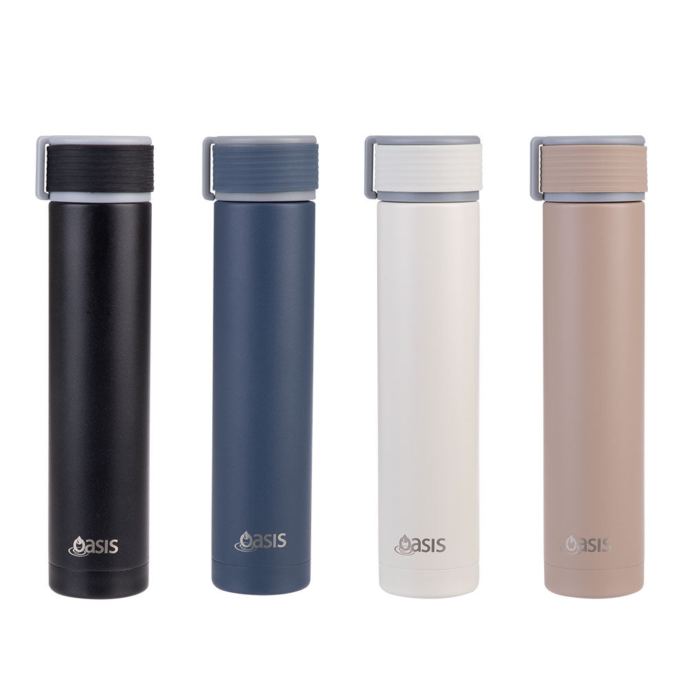 Oasis Skinny Mini 240mL Stainless Steel Double Wall Insulated Drink Bottle