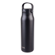 Oasis Sorrento Black 900mL Ceramic Lined Stainless Steel Double Wall Insulated Sipper Bottle
