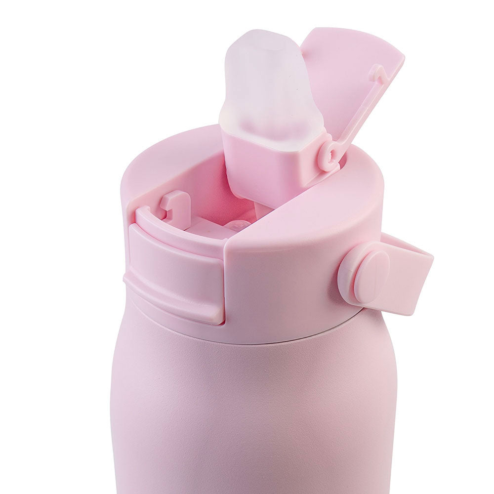 Oasis Sorrento Pink Lemonade 900mL Ceramic Lined Stainless Steel Double Wall Insulated Sipper Bottle
