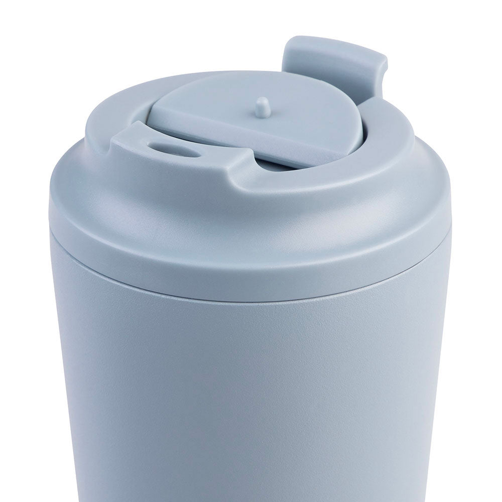 Oasis Hazy Blue 235mL Ceramic Lined Stainless Steel Double Wall Insulated Travel Cup