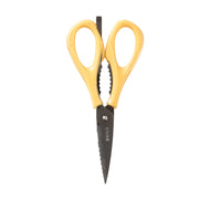 Yellow 23x11x2cm Stainless Steel Titanium Kitchen Scissor