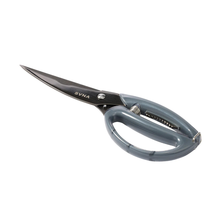 Grey 25x8x2cm Stainless Steel Titanium Poultry Shears