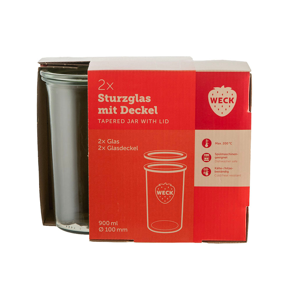 Weck Sturz Tall 900mL Set/2 Preserving Jar