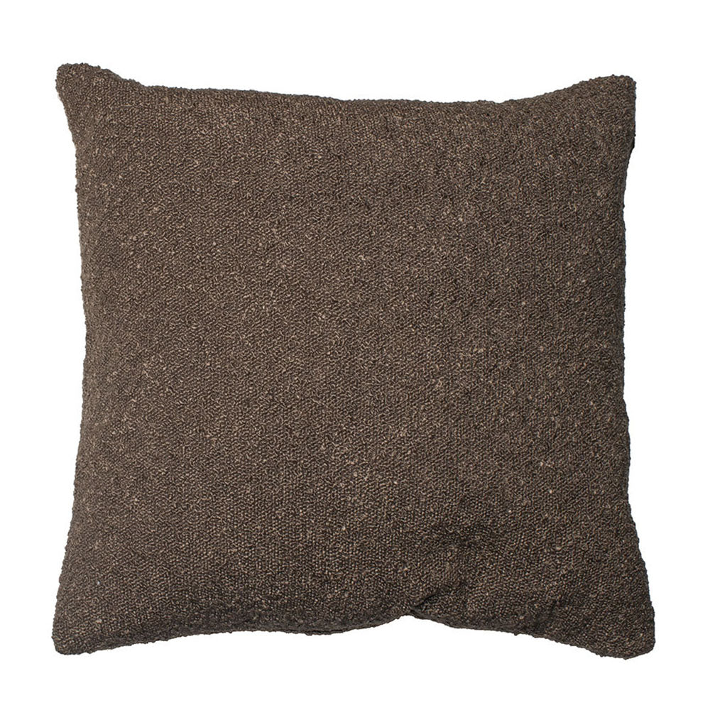 Brooklyn Boucle Chocolate 50cm Cushion