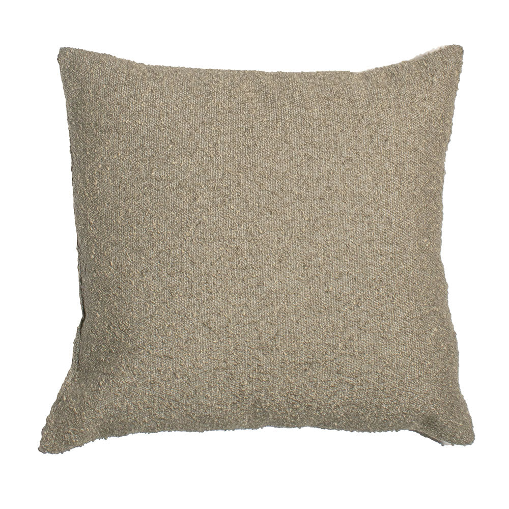 Brooklyn Boucle Khaki 50cm Cushion
