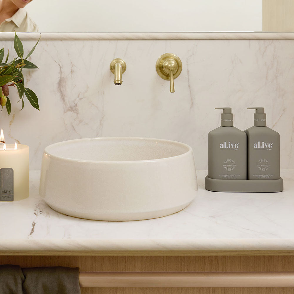 al.ive body Willow Gum & Lemon Myrtle Wash & Lotion Duo