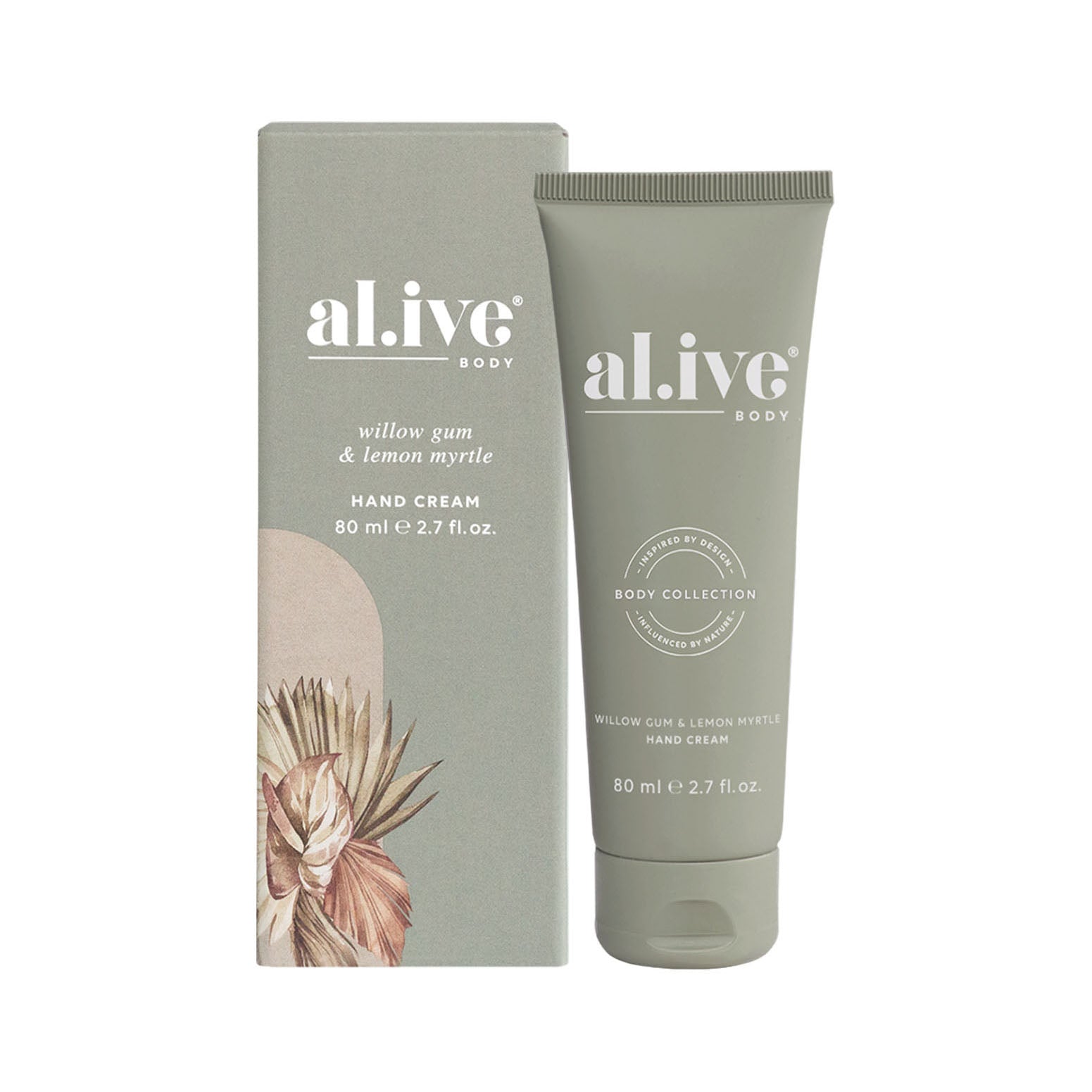 al.ive body Hand Cream  Willow Gum & Lemon Myrtle