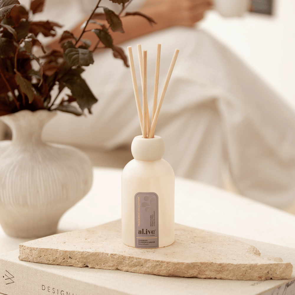 al.ive home Reed Diffuser Raspberry Blossom & Juniper