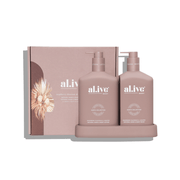 al.ive body Raspberry Blossom & Juniper Wash & Lotion Duo