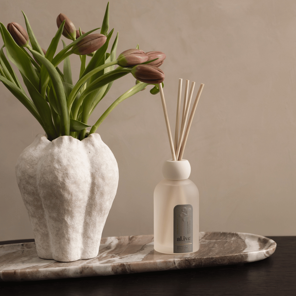 al.ive home Reed Diffuser Coconut & Wild Orange