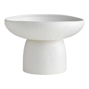 Bisque White Round 30cm Footed Bowl