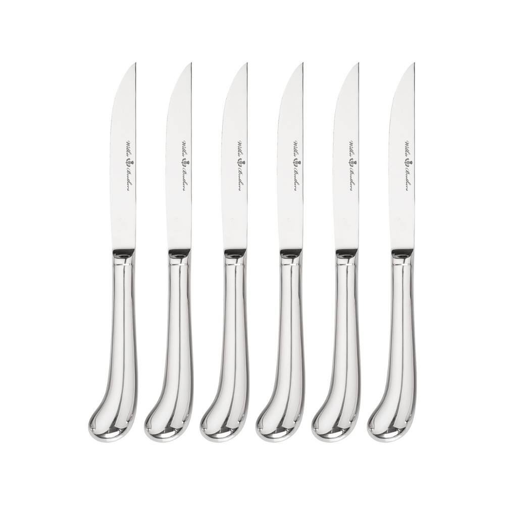 Wilkie Bros 6pc Steak Knives