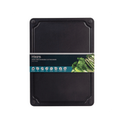 Black 37x27.5cm Wood Fibre Reversible Chopping Board