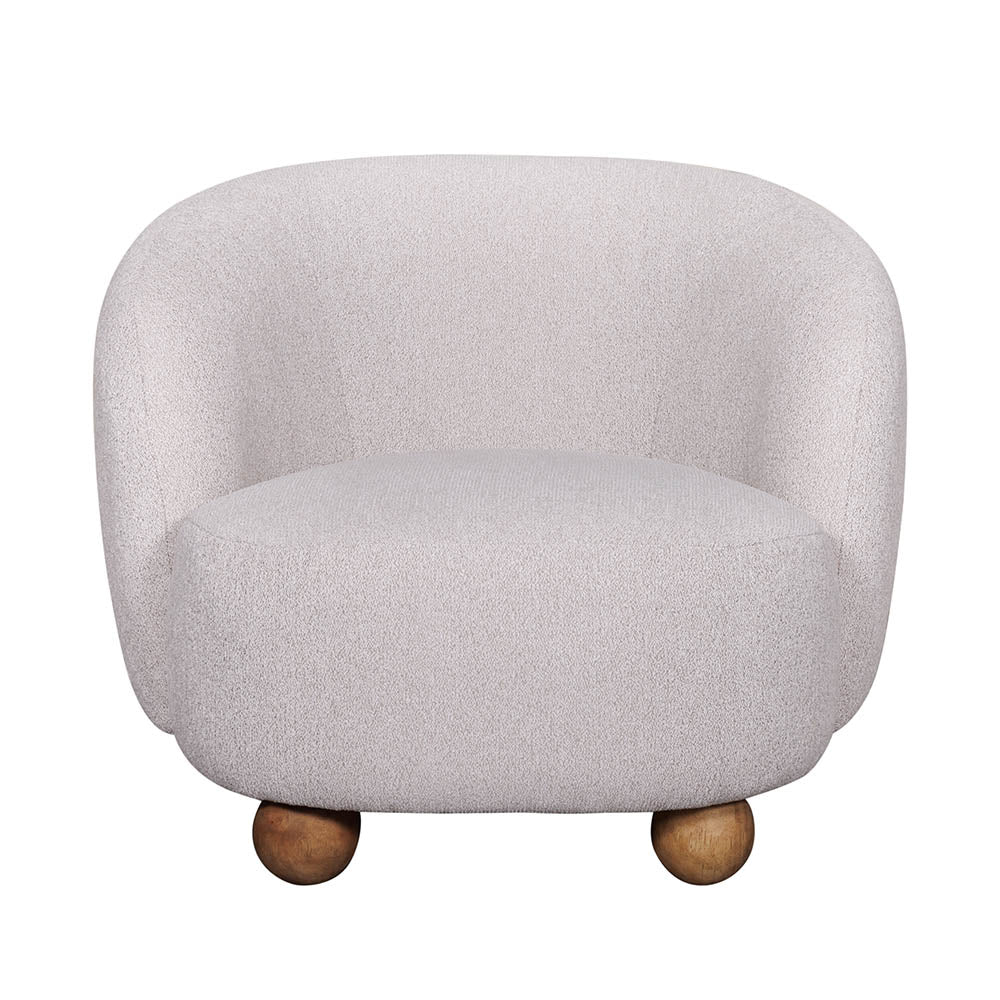 Cove Grey Beige 85x90x73cm Chair