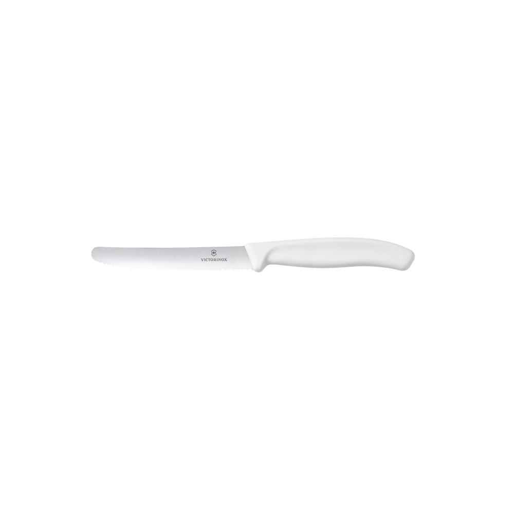 Victorinox White Round Edge 11cm Steak & Tomato Knife