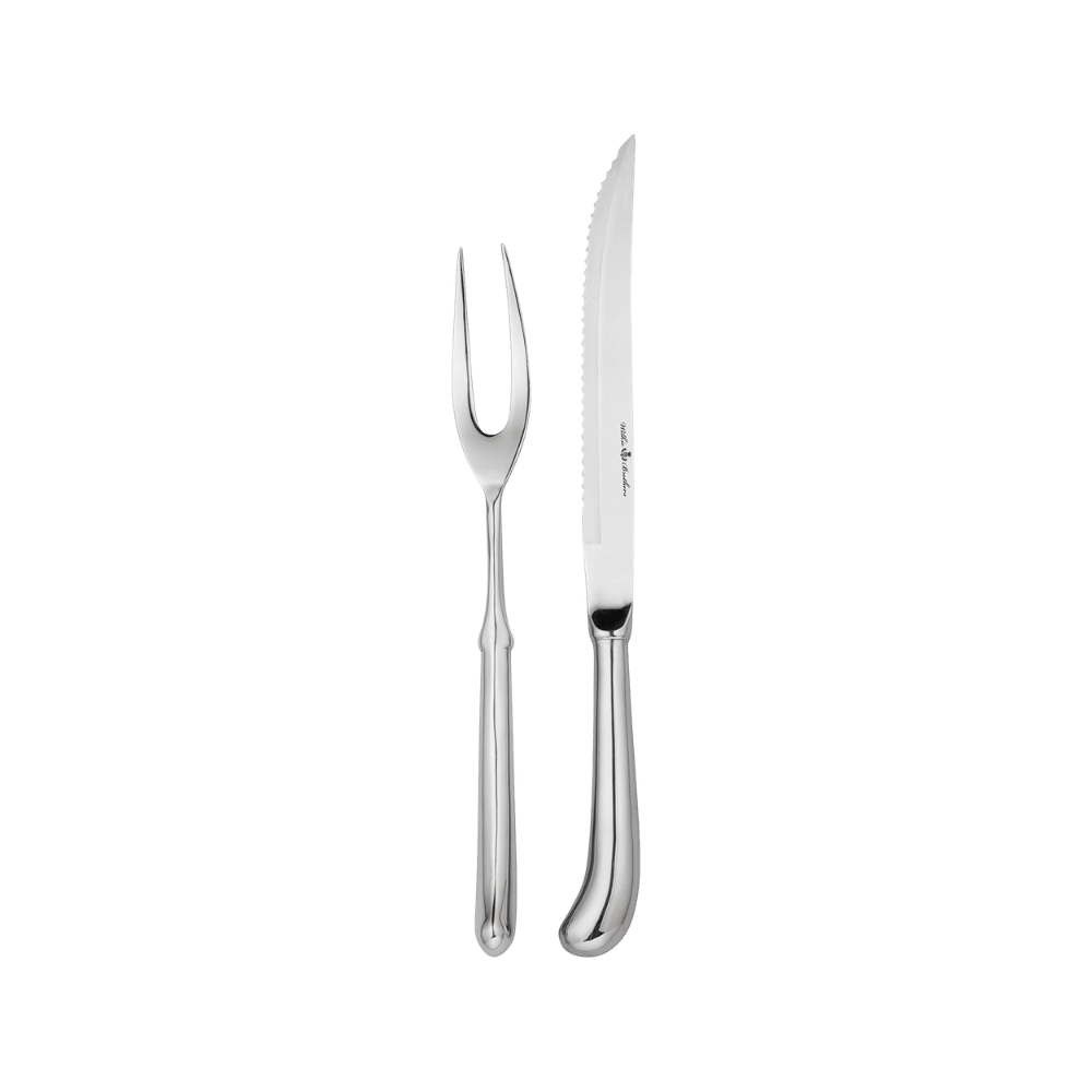 Wilkie Brothers Stirling  2pc Carving Set