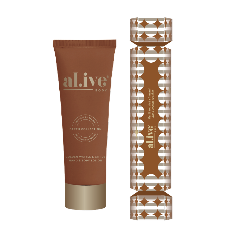 al.ive body Hand Cream Cinnamon & Citrus Cracker