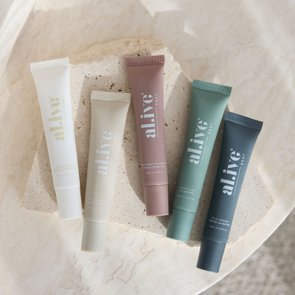 al.ive body Lip Butter - Nude Coconut