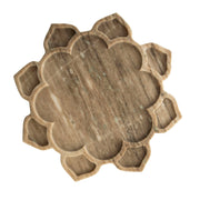 Beige Mandala 36cm Marble Tray