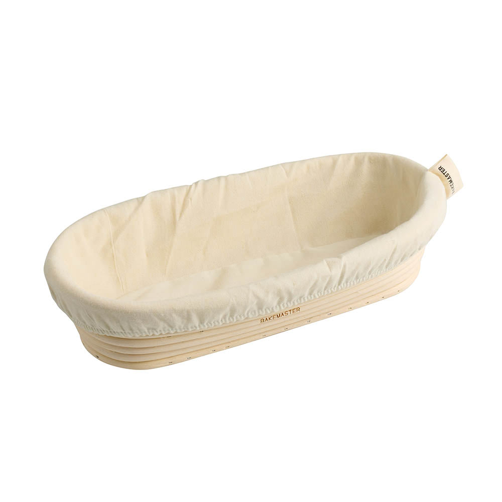 Bakemaster Oval 27x13x6.5cm Proving Basket