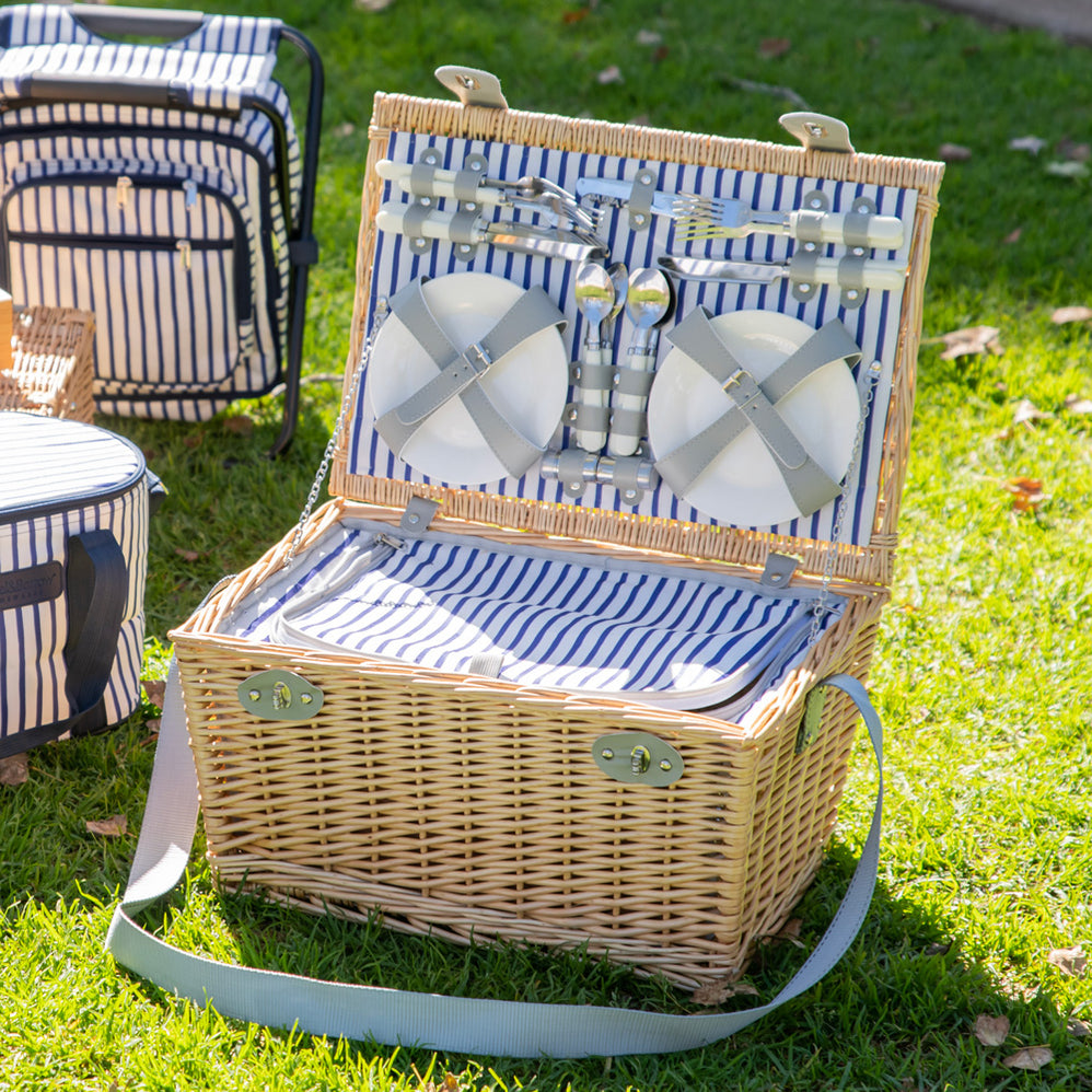 Picnic Basket Set Wicker, Insulated Picnic Basket Australia — Wheel