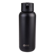 Oasis Ceramic Bottle Black