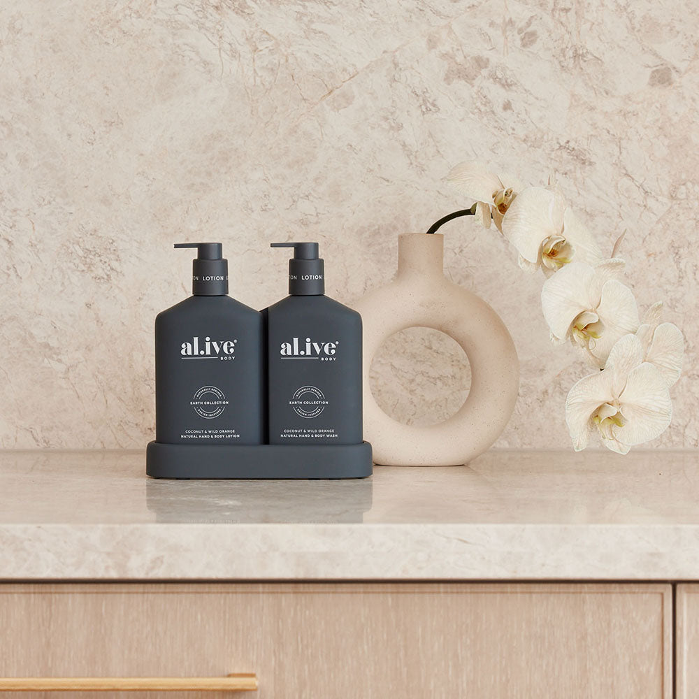 al.ive body Coconut & Wild Orange Wash & Lotion Duo