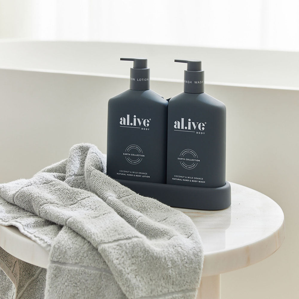 al.ive body Coconut & Wild Orange Wash & Lotion Duo
