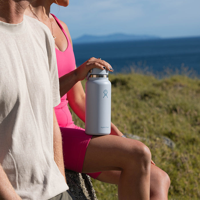 Hydro Flask Wide Mouth Oat Bottle with Flex Straw Cap 946ml