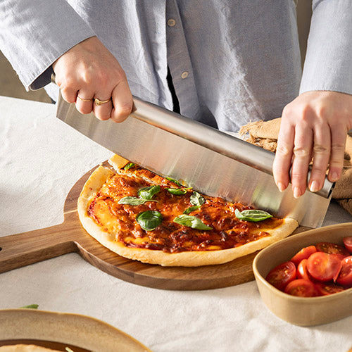 Rocking  Pizza Cutter Stainless Steel
