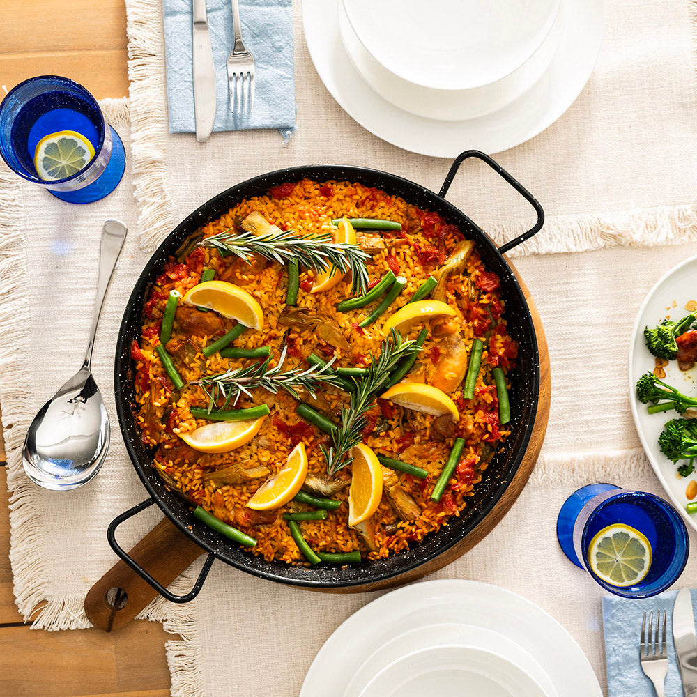 Enamel Paella Pan 40cm