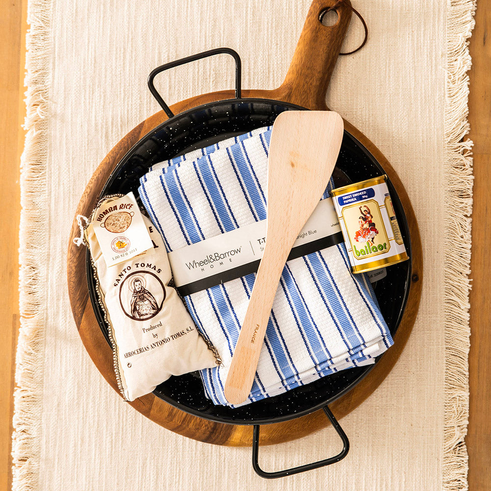 Tea Towel Set/4 Marine & Midnight Stripe