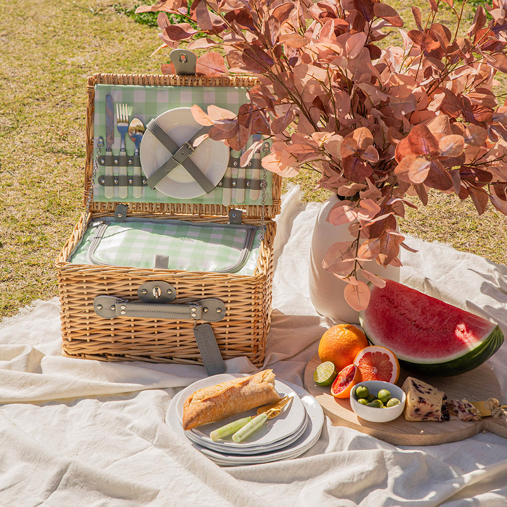 Picnic Basket Set Wicker, Insulated Picnic Basket Australia