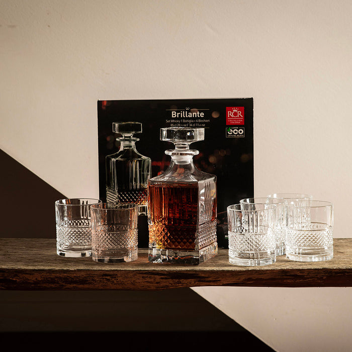 Brilliante Whisky Glass Set 7 Piece