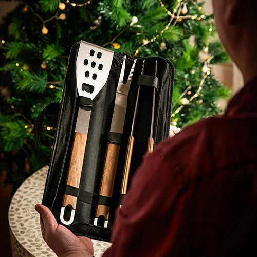 Teakwood BBQ Set